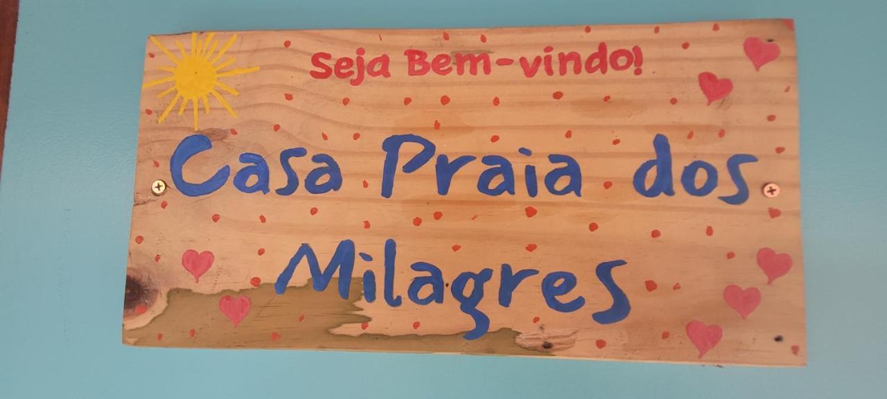 Casa Praia Dos Milagres - 2 Qtos Sendo 1 Suite, Piscina São Miguel dos Milagres Екстериор снимка